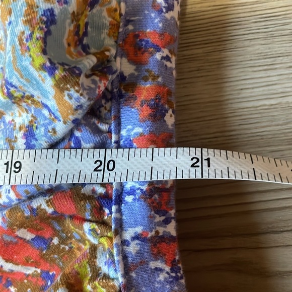 Daily Practice Anthropologie High Neck Treasure Midi Dress Size 3X Ruched NEW - Picture 8 of 12